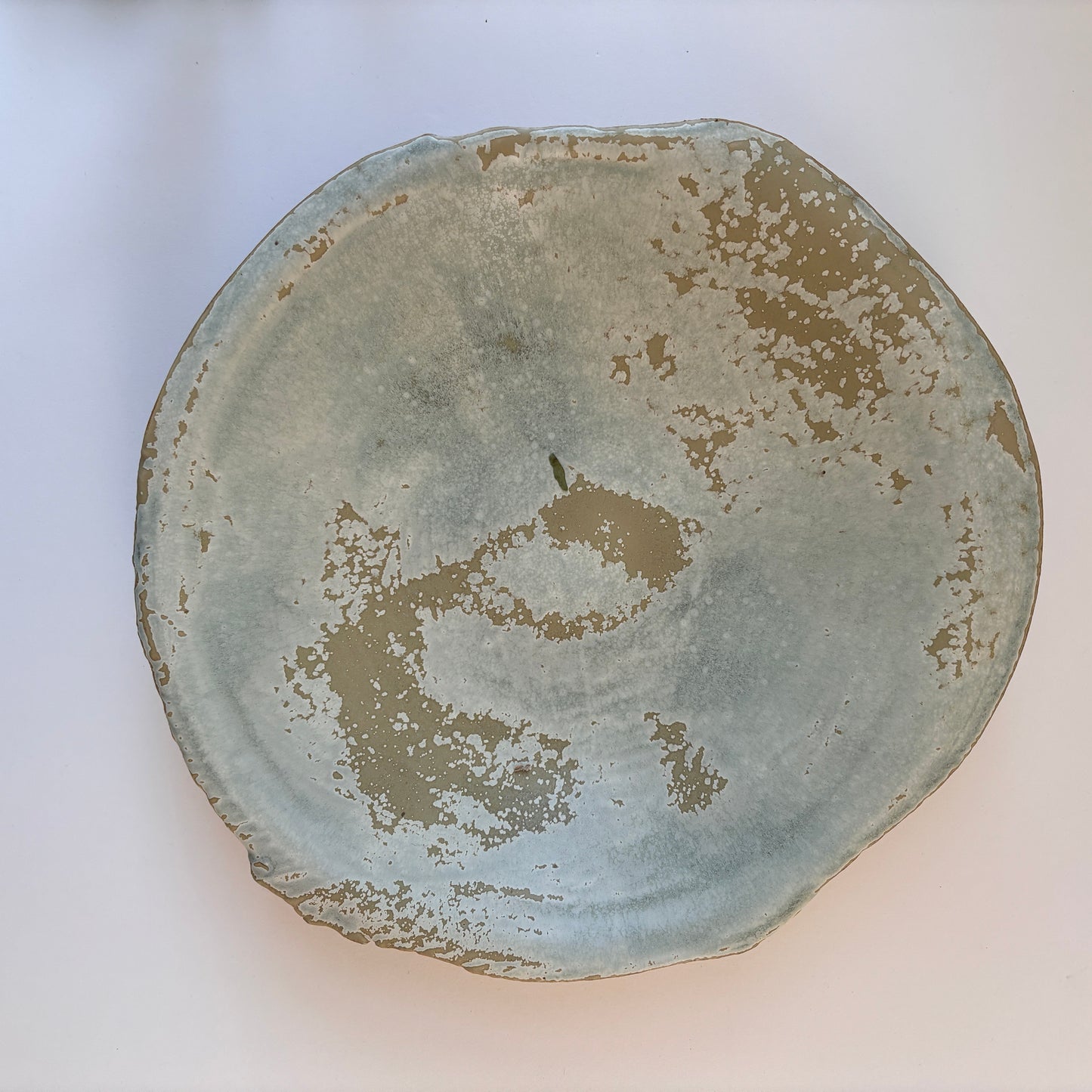 serving bowl speckle sand + sea