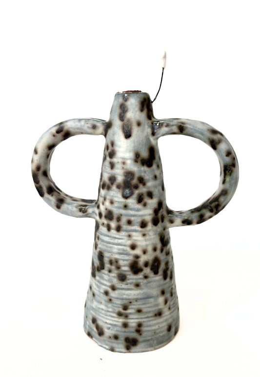 pyrite handle vessel