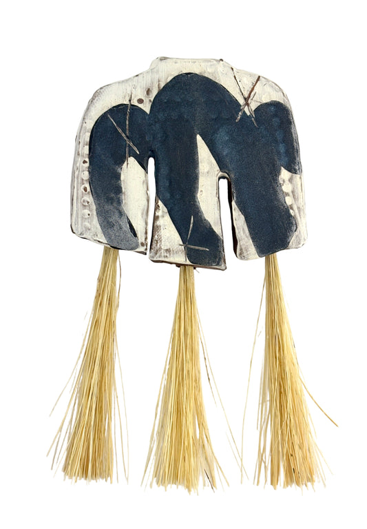 Arch brush black and white markings