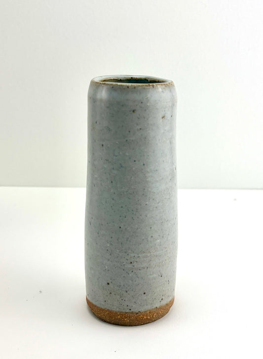 Slim light clay vase 1, Haze