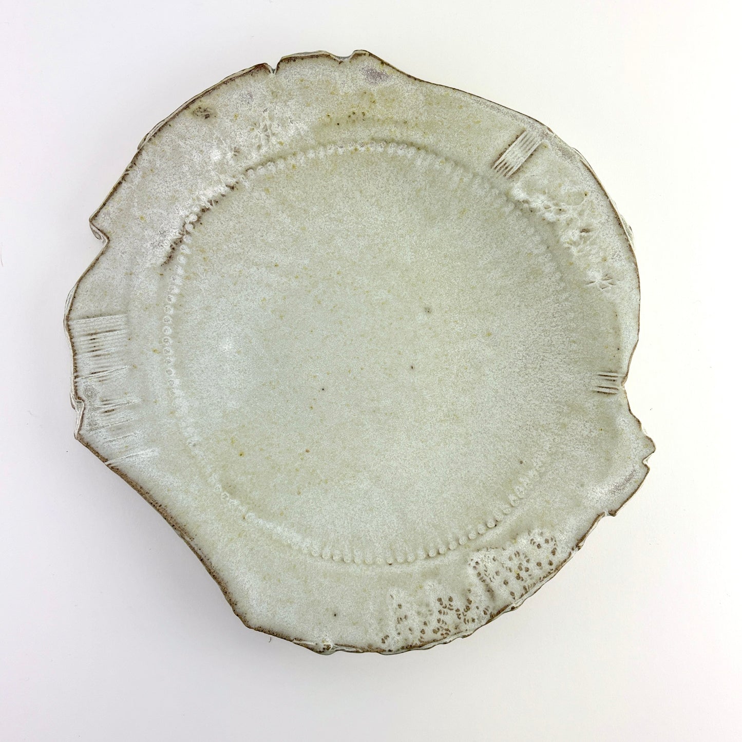 Small platter bowl, Fog Bow
