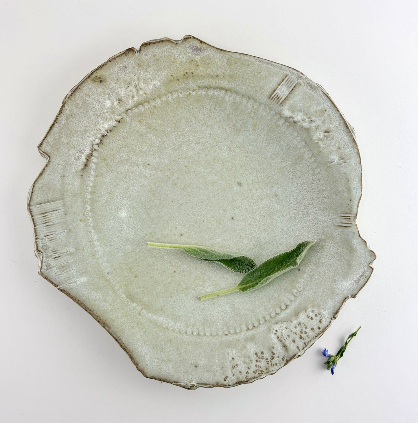 Small platter bowl, Fog Bow