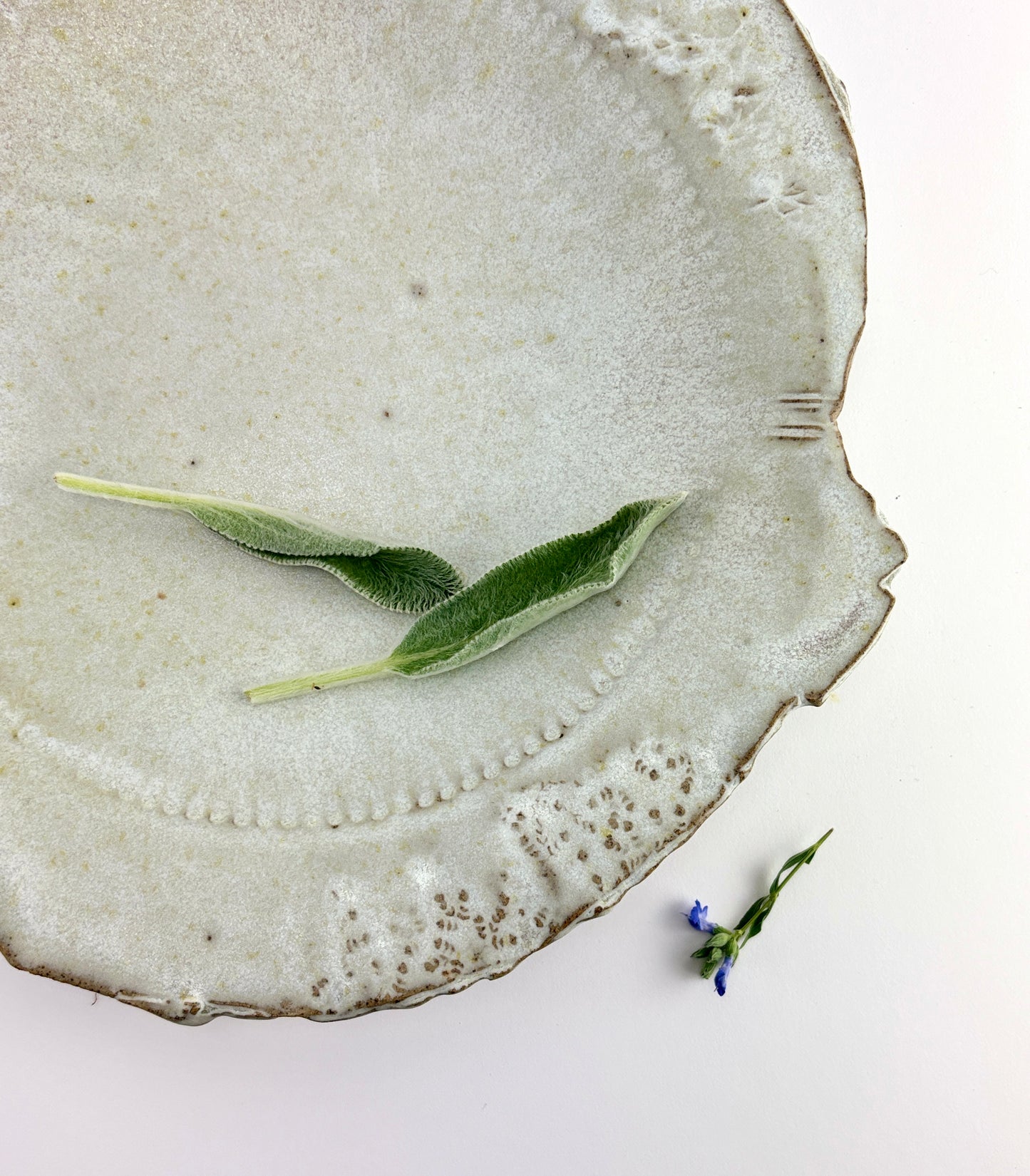 Small platter bowl, Fog Bow