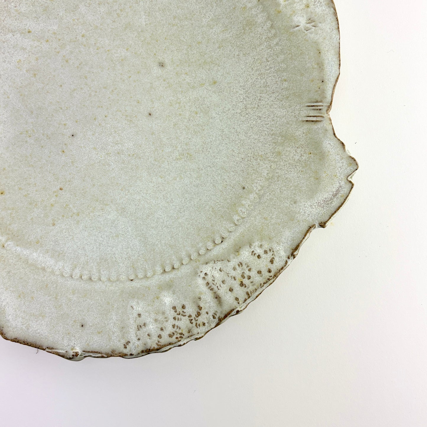 Small platter bowl, Fog Bow