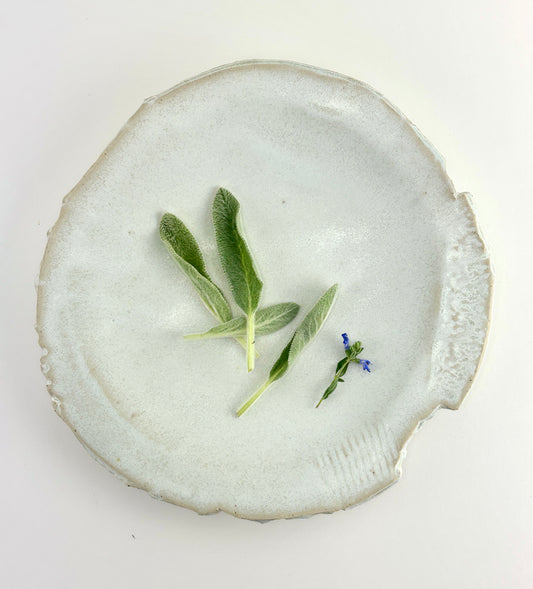 Small platter bowl, Rain