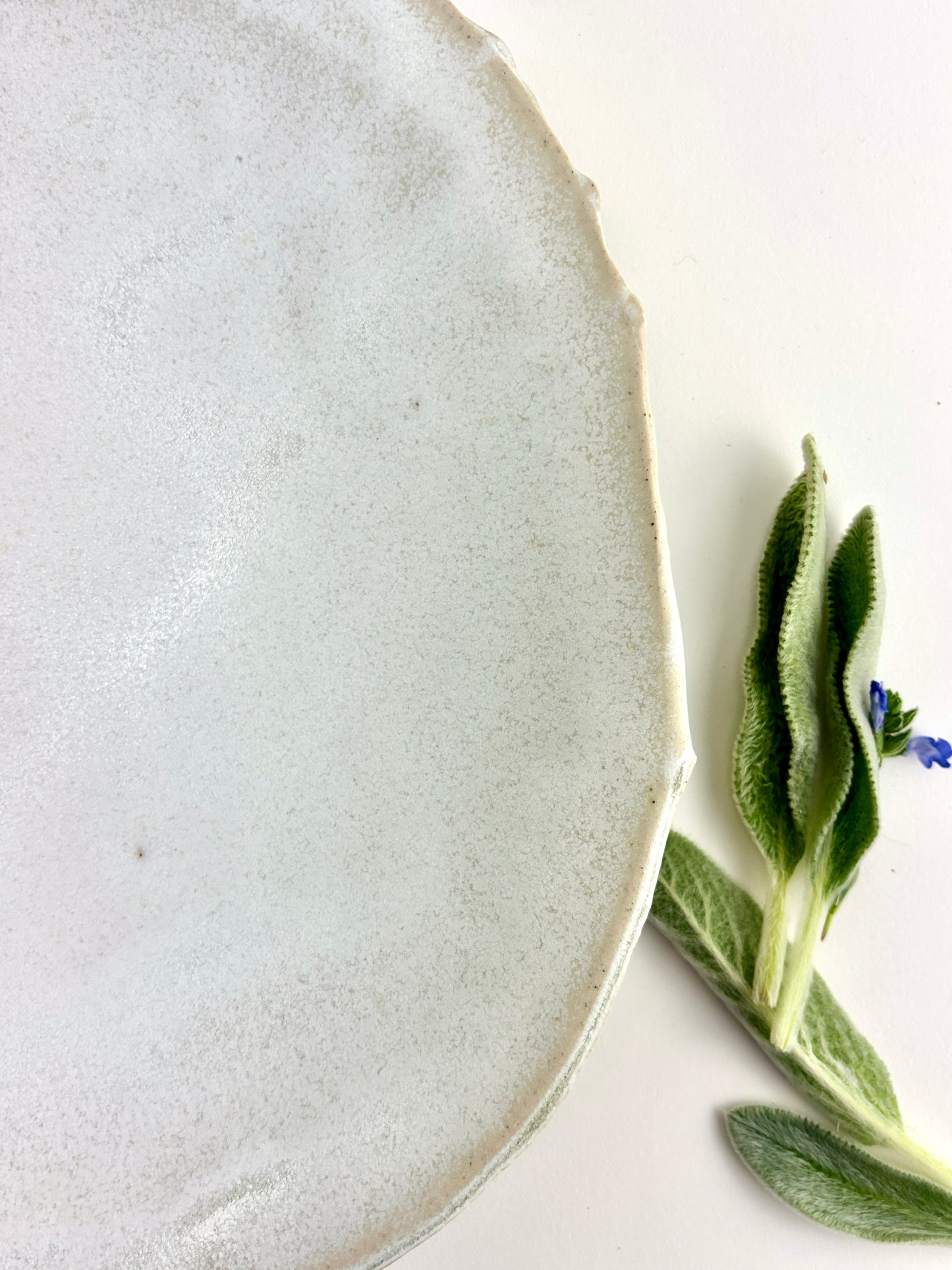 Small platter bowl, Rain