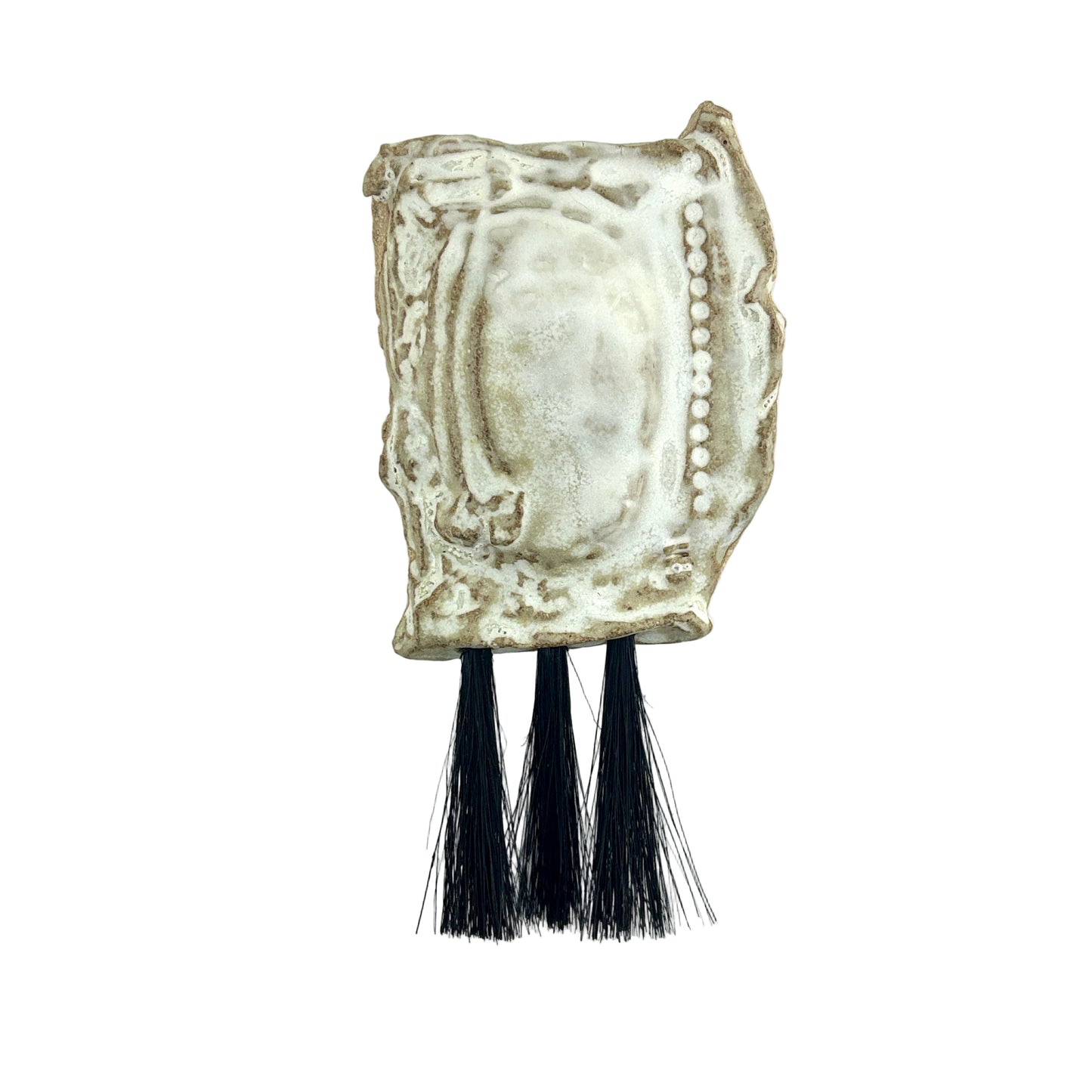 Artifact brush fog bow finish black bristles