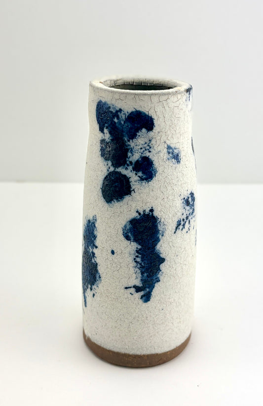 Crackle sky vase 2