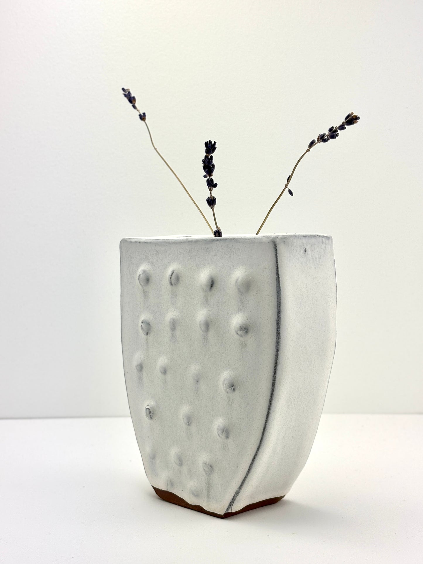 Flower Brick Tapered shape, dot texture Wall or surface