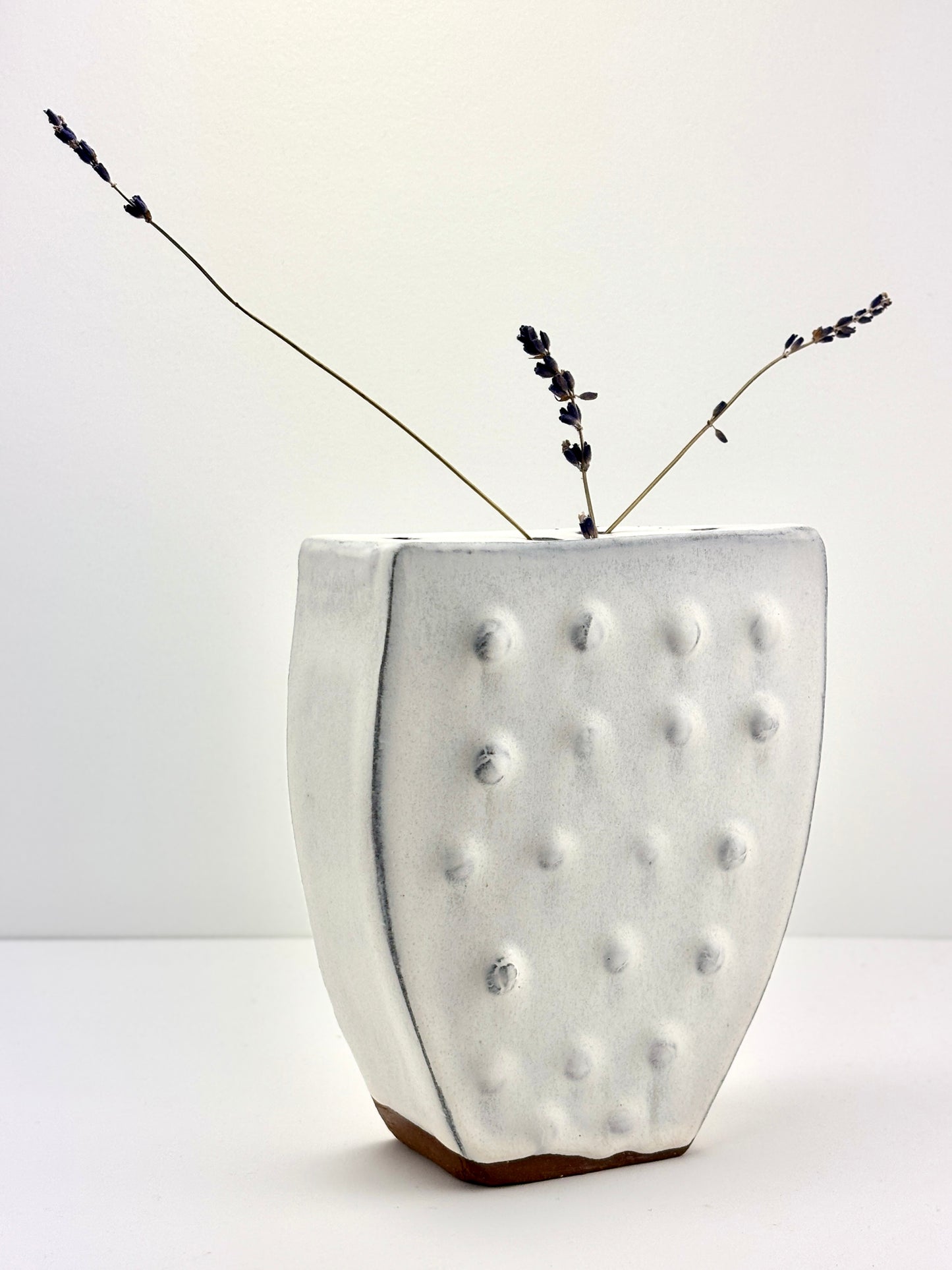 Flower Brick Tapered shape, dot texture Wall or surface